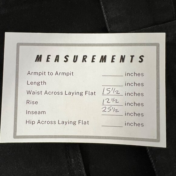 Pistola Womens Inez Black Paperbag Skinny Jeans Belted High Rise Raw Hem size 31 - Picture 15 of 15